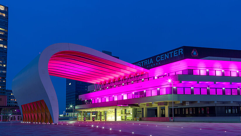 Das Austria Center Vienna in Wien