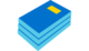Icon von einem Bücherstapel.