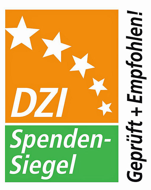 Das Deutsche Zentralinstitut für soziale Fragen (DZI) hat uns das DZI-Spenden-Siegel zuerkannt, das für Transparenz und Wirtschaftlichkeit im Spendenwesen steht. Das Deutsche Zentralinstitut für soziale Fragen (DZI) hat uns das DZI-Spenden-Siegel zuerkannt, das für Transparenz und Wirtschaftlichkeit im Spendenwesen steht.