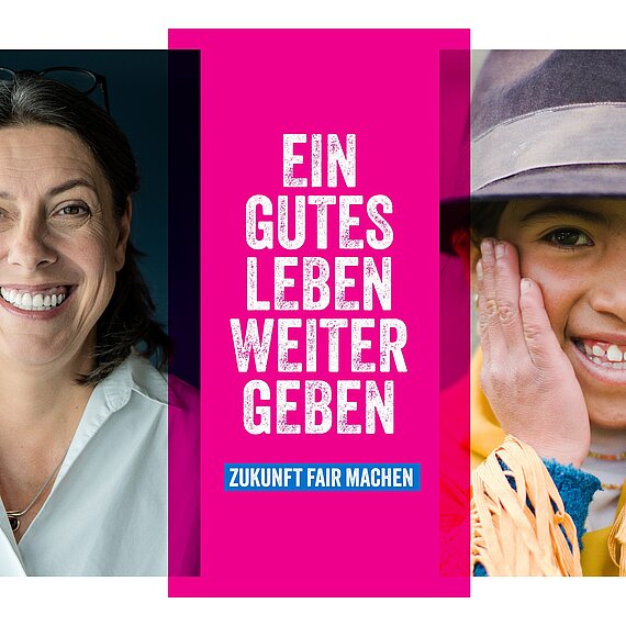 Headerbild mit dem Text "Ein gutes Leben weitergeben"