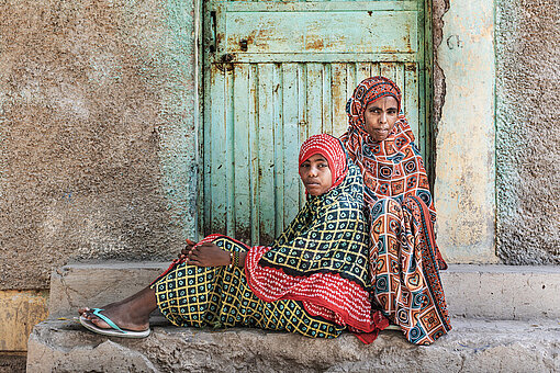 Sinidu mit Tochter Mekidas