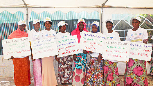 Fest für ein beschneidungsfreies Dorf in Mali