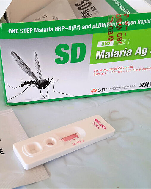 Schnelltest für Malaria