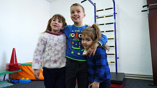 Kinderfreundliche Räume bieten Unterstützung für Kinder und ihre Familien.