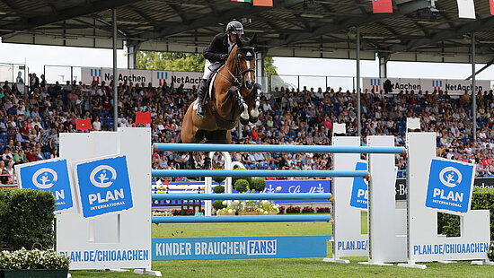 Das CHIO Aachen unterstützt Plan International