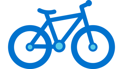 Icon eines Fahrrads.