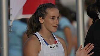 Porträt der Sportlerin Chiara-Belinda Schuler