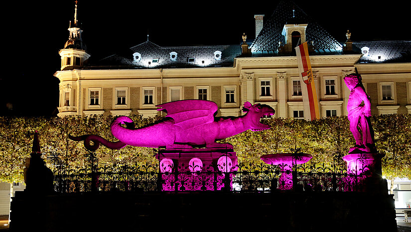 Der Lindwurm in Klagenfurt © StadtPresse / Wajand