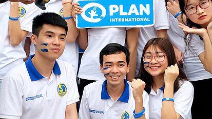 Wir von Plan setzen uns dafür ein, dass Kinder und Jugendliche ihre Rechte kennen und einfordern. © Plan International