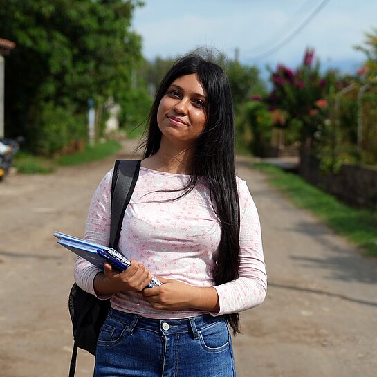 Yoselin in El Salvador