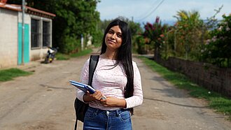 Yoselin in El Salvador