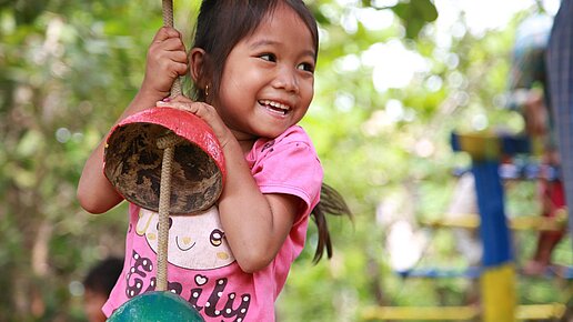 Spielplätze für Kindergärten in Kambodscha