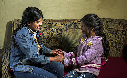 Patenkinder in Ecuador