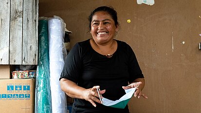In Guatemala starteten wir von Plan International ein Pilotprojekt zur Mikrofinanzierung. © Plan International