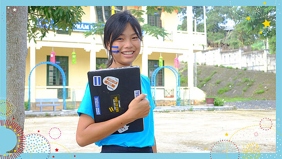 Tablets für einen Schulclub in Vietnam