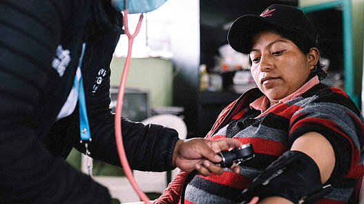 Gesundheitsuntersuchungen für Mütter in Ecuador