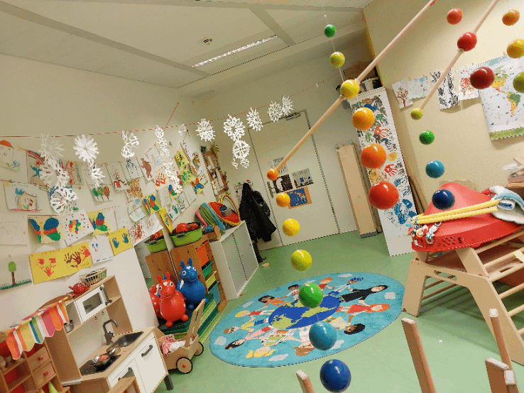 Spielzimmer in Hamburger Unterkunft
