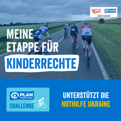Social Media-Grafiken für die Plan International Challenge Social Media-Grafiken für die Plan International Challenge