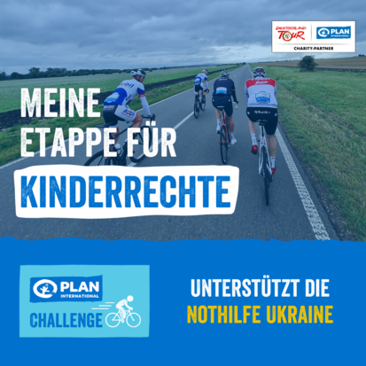 Social Media-Grafiken für die Plan International Challenge