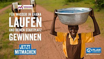 Plan ist Charity-Partner des München Marathons und verlost Startplätze.