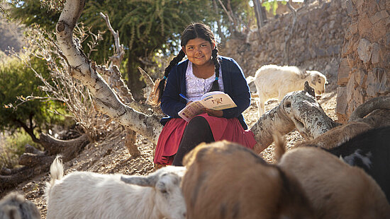 Projektteilnehmende aus Bolivien