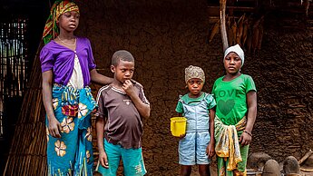 In Mosambik gibt es immer öfter bewaffnete Konflikte. Die Kinder leiden in dieser Situation am meisten. © Plan International / Filimão Diofélcio Chaúque