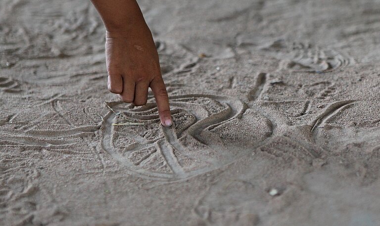 Sand und Hand 