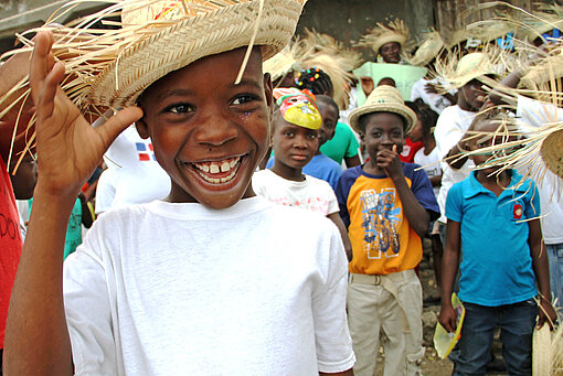 Kinder in Haiti