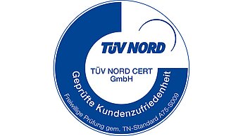 Der TÜV NORD hat Plan im Geltungsbereich „Zufriedenheit der Paten und Spender mit dem Service und Leistungsangebot der Hilfsorganisation“ geprüft. Plan erreichte sehr gute Gesamtnote und eine Weiterempfehlungsquote von 98 Prozent.