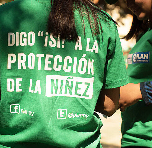 T-Shirt vom Jugendbeirat Paraguay