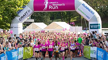 Am 04. Juni startet die populäre Frauenlaufserie in eine neue Saison. © Craft Women's Run/Norbert Wilhelmi