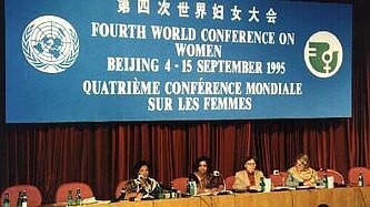 4. Weltfrauenkonferenz in Peking 1995