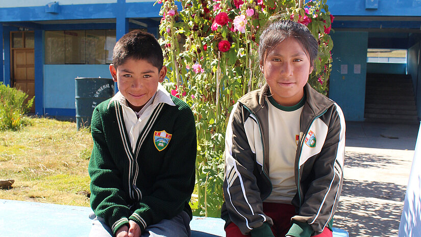 In die Projekte werden sowohl Mädchen als auch Jungen eingebunden. © Plan International / Ghadi Guevara