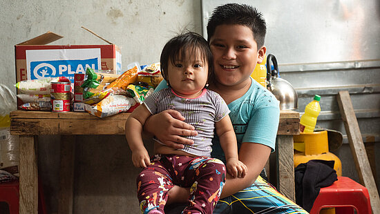 Kinder in Ecuador