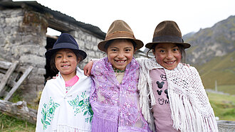 Patenkinder in Ecuador