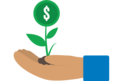 Icon: Wachstum durch Investitionen Icon: Wachstum durch Investitionen