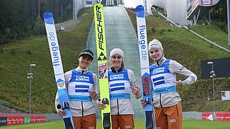 Plan International ist Charity Partner der DSV Damen-Skisprung-Nationalmannschaft 