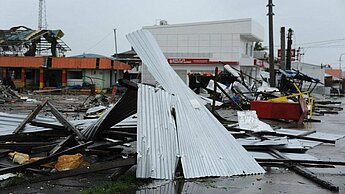 Hagupit hat in Tacloban zu Überschwemmungen und zerstörten Häusern geführt.