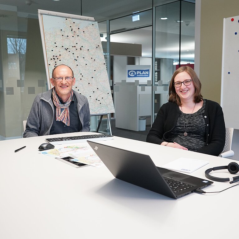 Helge Ludwig und Monika Sußner laden regelmäßig zum digitalen AG-Stammtisch ein.