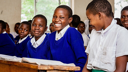 Bild aus einem vergleichbaren Projekt in Tansania