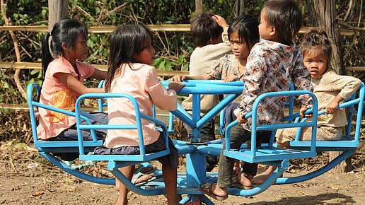 Spielplätze für Kindergärten in Kambodscha