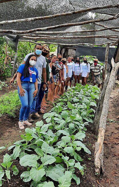 Gemeinschaftsgarten in Brasilien