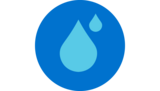Icon eines Wassertropfens.
