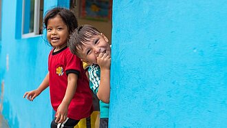 Kinder in Ecuador