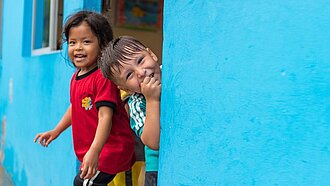 Kinder in Ecuador