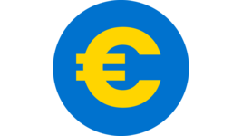 Icon eines Eurozeichens.