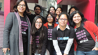 Plan-Projekt Sichere Städte für Mädchen in Delhi (Indien) - News