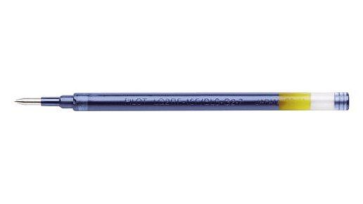 Ersatzmine Ersatzmine, transparent mit blauer Tinte.