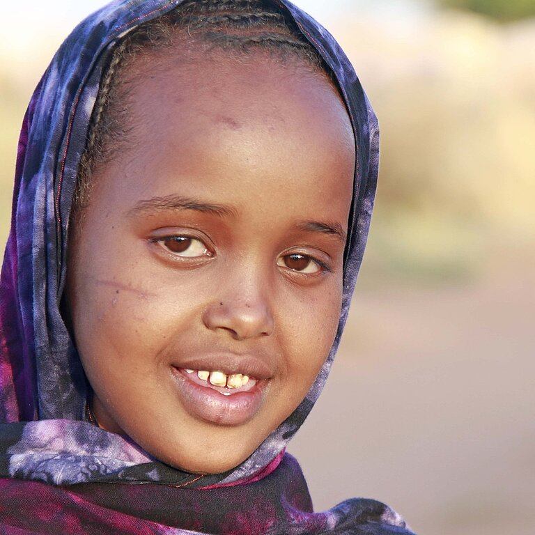 Das Mädchen Najma ist 11 und lebt in Somalia
