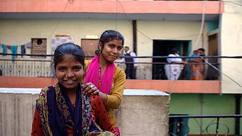 Plan-Projekt Sichere Städte für Mädchen in Delhi